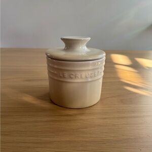 Le Creuset Cream Stoneware Butter Crock